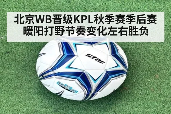 北京WB晋级KPL秋季赛季后赛 暖阳打野节奏变化左右胜负